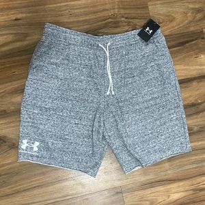 NWT Under Armour Men's UA Rival Terry Shorts Size XXL